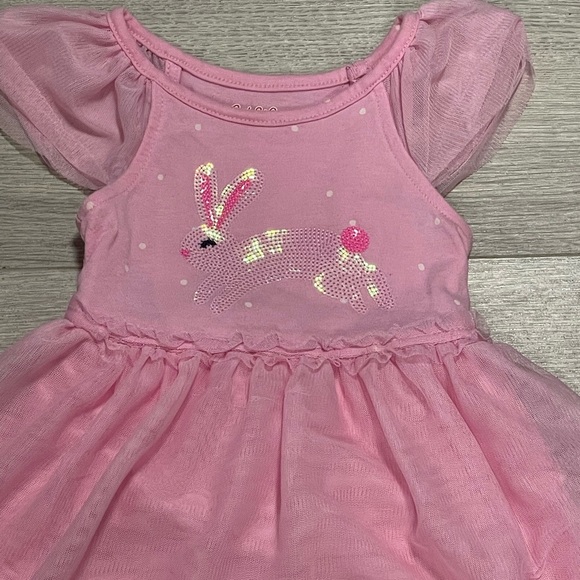 Easter Pink Bunny Dress 18 months Cat & Jack - Picture 1 of 8